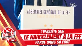  Christophe Gleizes le co-auteur de l'enquête SO Foot sur la FFF et Noel Le Graet