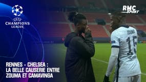 Rennes - Chelsea : La belle causerie entre Zouma et Camavinga après l’élimination en Ligue des champions
