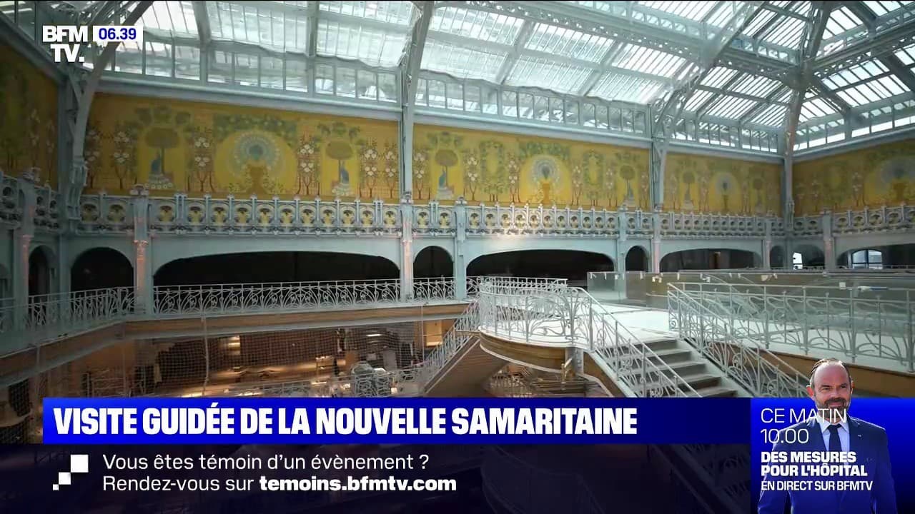 Paris : après 15 ans de fermeture, la Samaritaine annonce «sa renaissance»  pour avril - Le Parisien