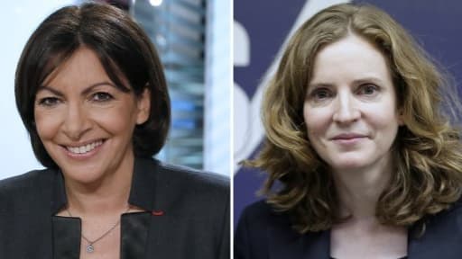 Anne Hidalgo (PS) et Nathalie Kosciusko-Morizet (UMP) vont se disputer la mairie de Paris au second tour.
