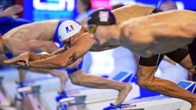 Florent Manaudou, le 6 décembre 2023.