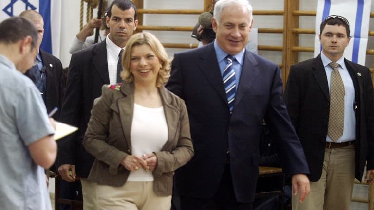 Benjamin Netanyahu et sa femme Sarah
