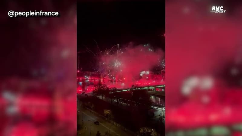 Les célébrations impressionnantes des supporters marocains du Wydad à Paris
