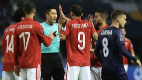L'arbitre Ma Ning lors du Mondial des clubs, à Tanger le 1er février 2023