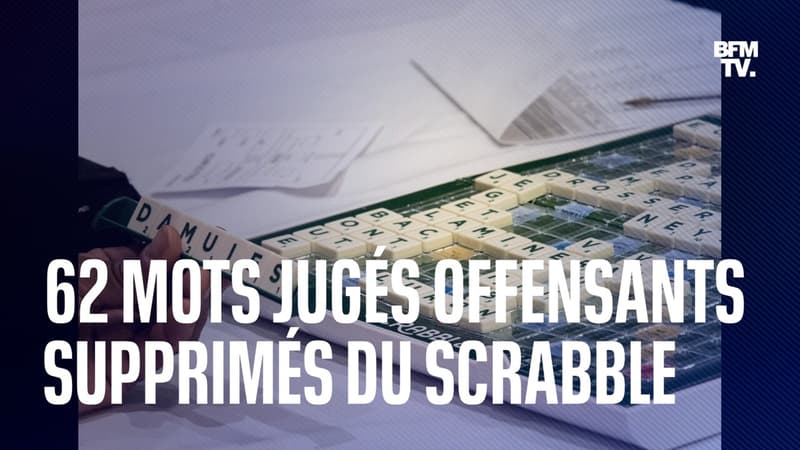 62 mots jugés offensants sont supprimés des règles du Scrabble