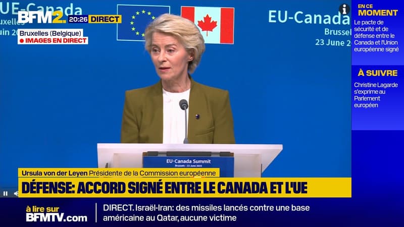 Un partenariat sur la défense et la sécurité signé ente l'Union européenne et le Canada