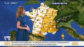 La météo pour ce mercredi 19 juillet 2017