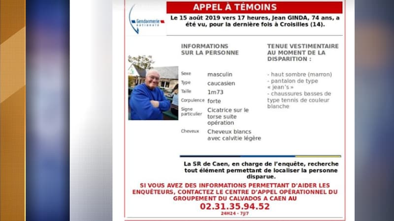 La gendarmerie du Calvados a lancé un appel à témoins. 
