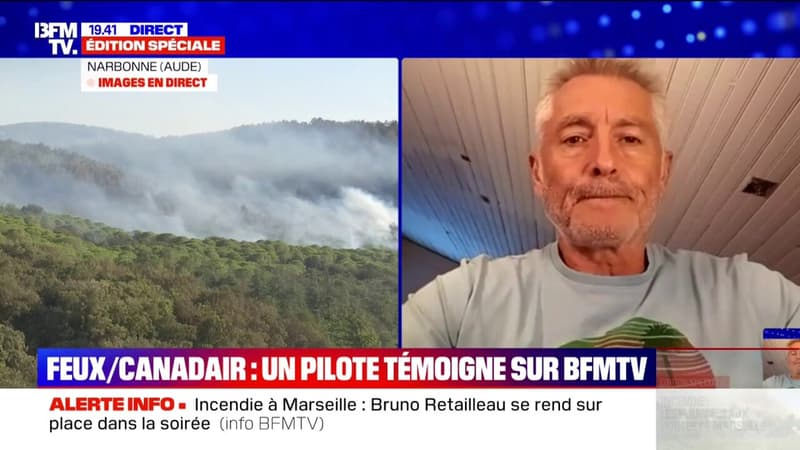 Ce pilote de Canadair explique les rôles qu'ont les différents engins aéronautiques pour lutter contre les incendies thumbnail