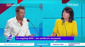 Des restaurateurs refusent le pass sanitaire en affichant un logo "zone libre" et s'expriment dans les Grandes Gueules. Désaccord entre René Chiche et Thierry Moreau dans le Zapping RMC d'Estelle Midi