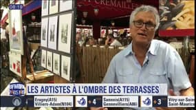 Les peintres de Montmartre menacent de quitter la place du Tertre, envahie par les terrasses