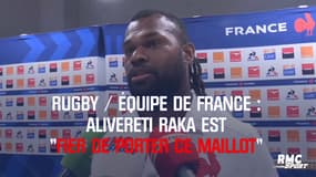 Rugby / équipe de France : Raka est « fier de porter ce maillot »