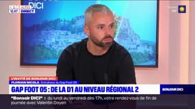 "Je comptais sur lui": l'entraîneur du Gap Foot 05 déçu du départ d'Enzo Sauvage