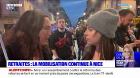 Nice: une cinquantaine de personnes mobilisées sur les voies du tram