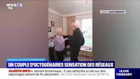 Un couple d'octogénaires fait sensation sur les réseaux