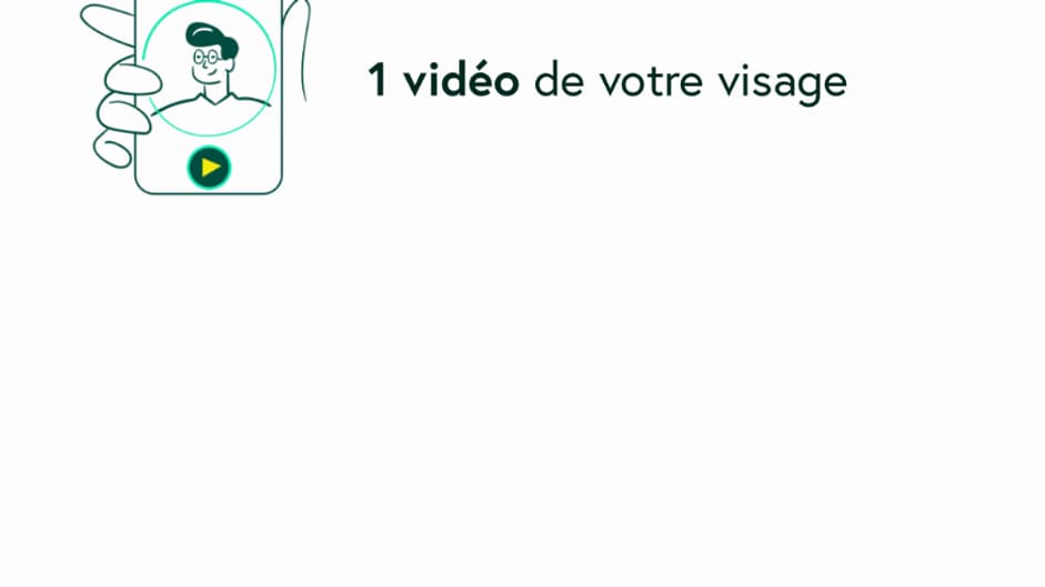 Après avoir choisi votre pièce d'identité, il faudra se tenir prêt pour la vérification par vidéo. Après avoir choisi votre pièce d'identité, il faudra se tenir prêt pour la vérification par vidéo.