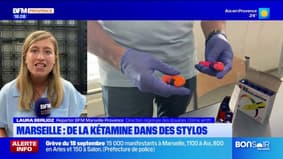 Marseille : de la kétamine dans des stylos