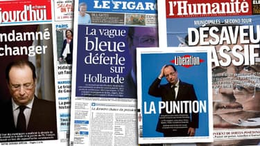 La défaite de la gauche aux municipales est d'abord une défaite pour François Hollande.