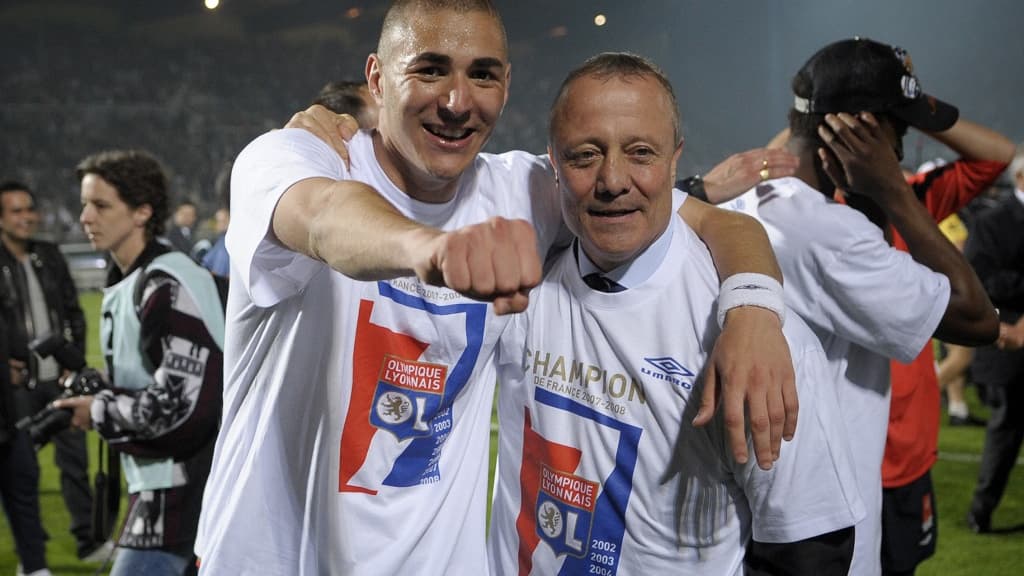 Avec Benzema en 2008