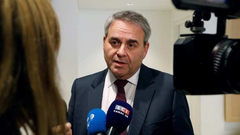 Xavier Bertrand en février 2020 à Paris
