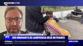 Migrants de Lampedusa à Paris: "La solution ne sera qu'européenne", pour Antoine Armand (Renaissance)