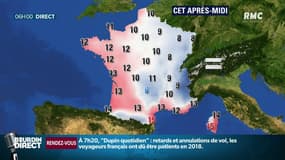 Météo: temps maussade dans un premier temps, avec un soleil qui sera de plus en plus généreux au fil de la journée