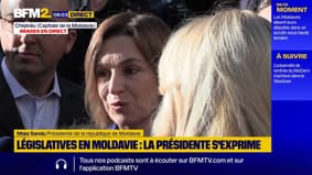 Élections législatives en Moldavie: "Moscou tente de discréditer le processus électoral" selon la présidente Maia Sandu