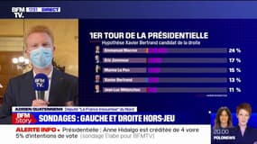 Adrien Quatennens: "Monsieur Zemmour est un adversaire politique, il doit être affronté sur le terrain des idées"