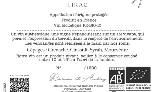 Les QR code des bouteilles du « Domaine de la Confidence » crées par la plateforme Letiket. Les QR code des bouteilles du « Domaine de la Confidence » crées par la plateforme Letiket.