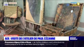 L'été chez nous: la visite de l'atelier de Paul Cézanne à Aix-en-Provence