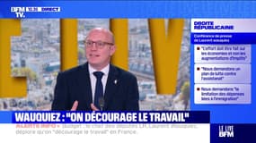 Wauquiez : "un besoin de réformes structurelles" - 16/07