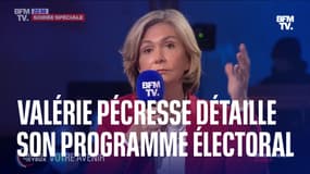 Sécurité, salaires, énergie... Valérie Pécresse détaille son programme électoral
