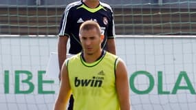 José Mourinho et Karim Benzema
