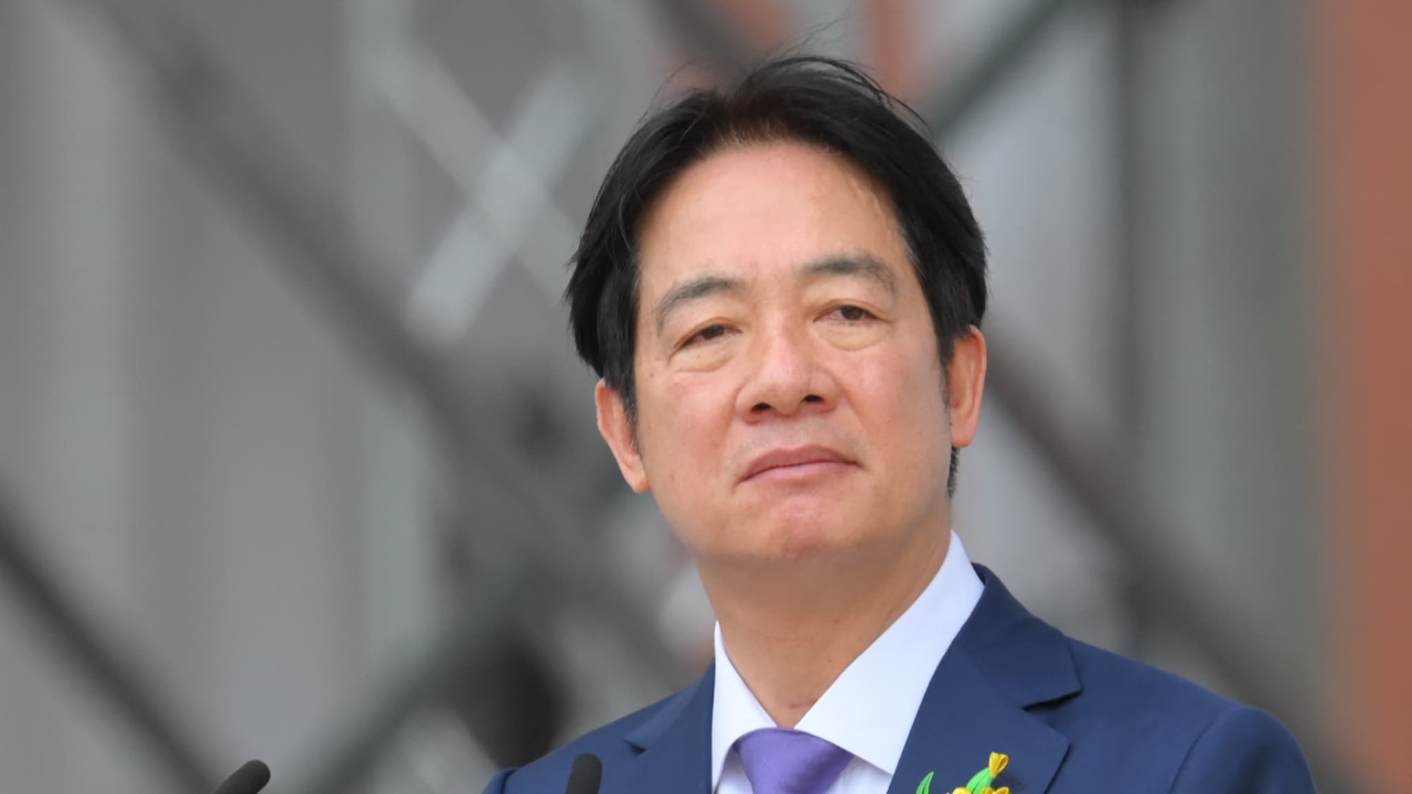 Le président du Taïwan, Lai Ching-Te, à Taipei le 20 mai 2024 Le président du Taïwan, Lai Ching-Te, à Taipei le 20 mai 2024
