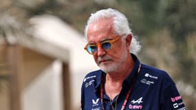 Flavio Briatore, patron d'Alpine F1, lors du GP d'Abu Dhabi le 5 décembre 2025
