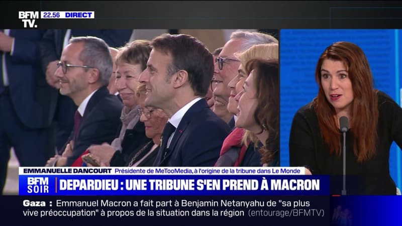 Emmanuelle Dancourt, présidente de MeTooMedia demande à être reçu à l'Élysée par Emmanuel Macron
