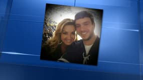 Heather et Sonny Melton. Le jeune homme a perdu la vie en voulant sauver sa femme, à Las Vegas. 