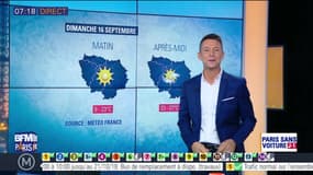 Météo Paris Île-de-France du 15 septembre: du beau temps au programme