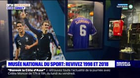  Nice: les grands moments de l'équipe de France de foot au musée national du Sport