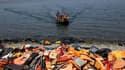 Des réfugiés arrivent sur l'île grecque de Lesbos. (Photo d'illustration)