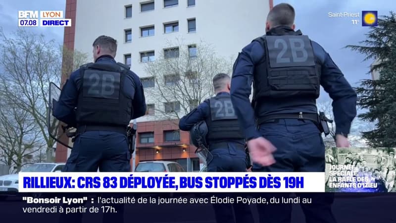 Rhône: un bus incendié à Rillieux-la-Pape, la CRS 83 déployée
