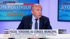 Gérard Collomb sur l'affaire Nouri: "Moi je n'y suis pour rien"