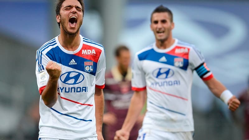 Clément Grenier avec Maxime Gonalons