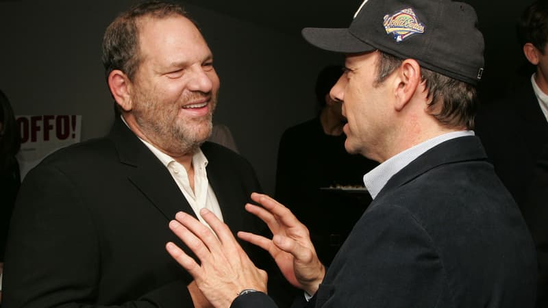 Harvey Weinstein et Kevin Spacey à New York en 2006