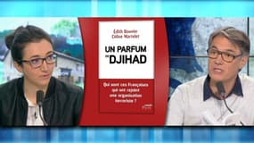 Céline Martelet sur le plateau des Grandes Gueules