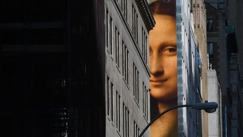 La Joconde affichée à New York. (Photo d'illustration)