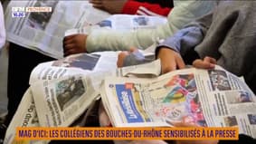 Mag d'ici : les collégiens des Bouches du Rhône sensibilisés à la presse