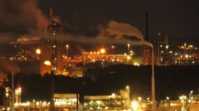 La raffinerie Total au Havre, ici en 2008.