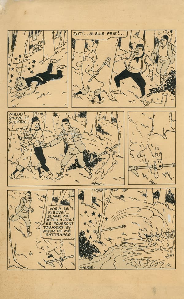 Le Sceptre d'Ottokar de Hergé - Tintin Le Sceptre d'Ottokar de Hergé - Tintin