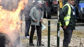 A l'appel de la FNSEA, plusieurs mobilisations d'agriculteurs vont se dérouler en France, ce mercredi. Photo datant de février 2014.